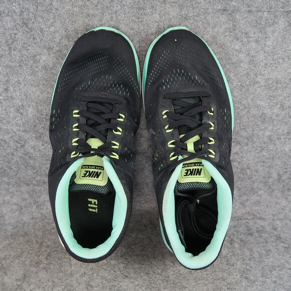 Nike Shoes Womens 8 Athletic Trainer Flex 2016 Run Sneaker Active Fitness Black - Picture 8 of 12